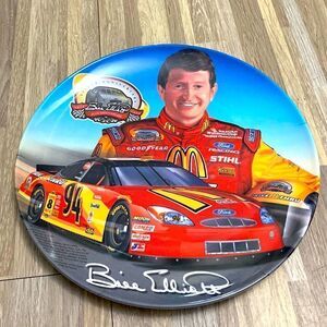 McDonalds 25th Anniversary Collectors Plastic Plate 2000 NASCAR kids lunch plate